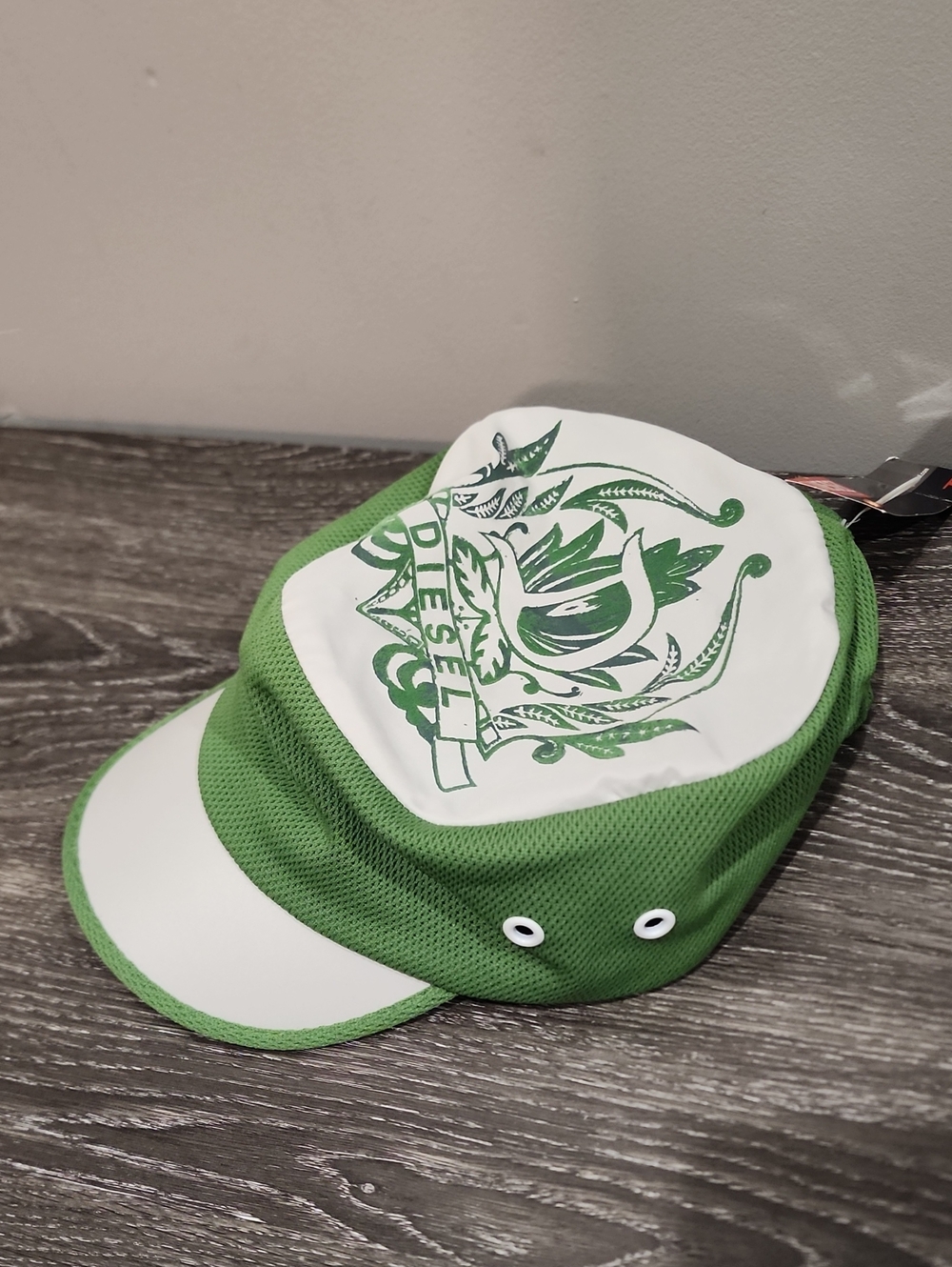 BNWT Vintage Diesel Lightweight Cadet Printed Hat